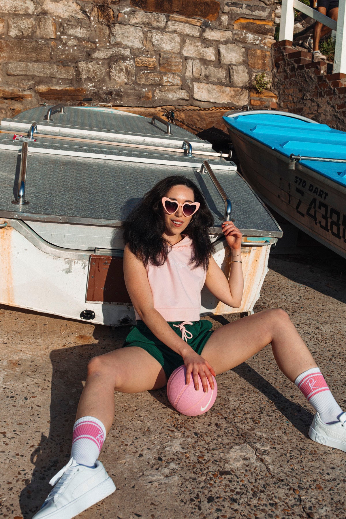 sustainable fashion, pink fashion, athleisure