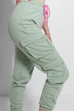 Brat Girl Cargo Pants - Stylish Casual Beach Cargo Pant For Women